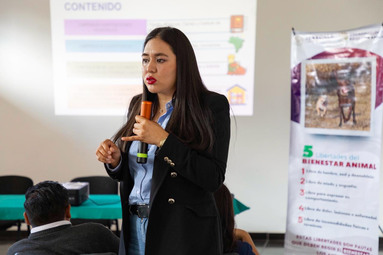 Capacitan a autoridades de Huamantla en la correcta aplicación del Reglamento Municipal de Protección y Bienestar de Animales de Compañía